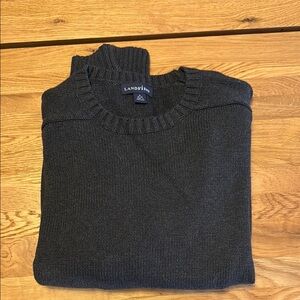 Lands' End navy blue Sweater